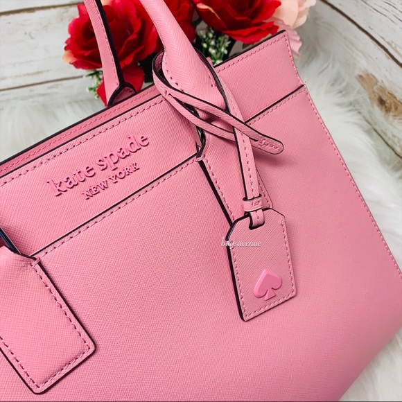 Carnation pink Cameron medium satchel kate spade - Picture 8 of 10